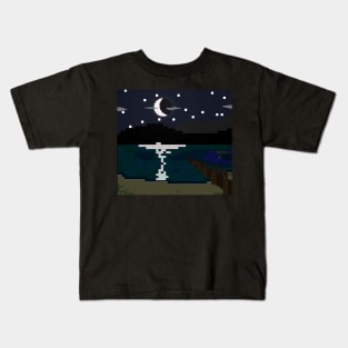 Night Lake Kids T-Shirt